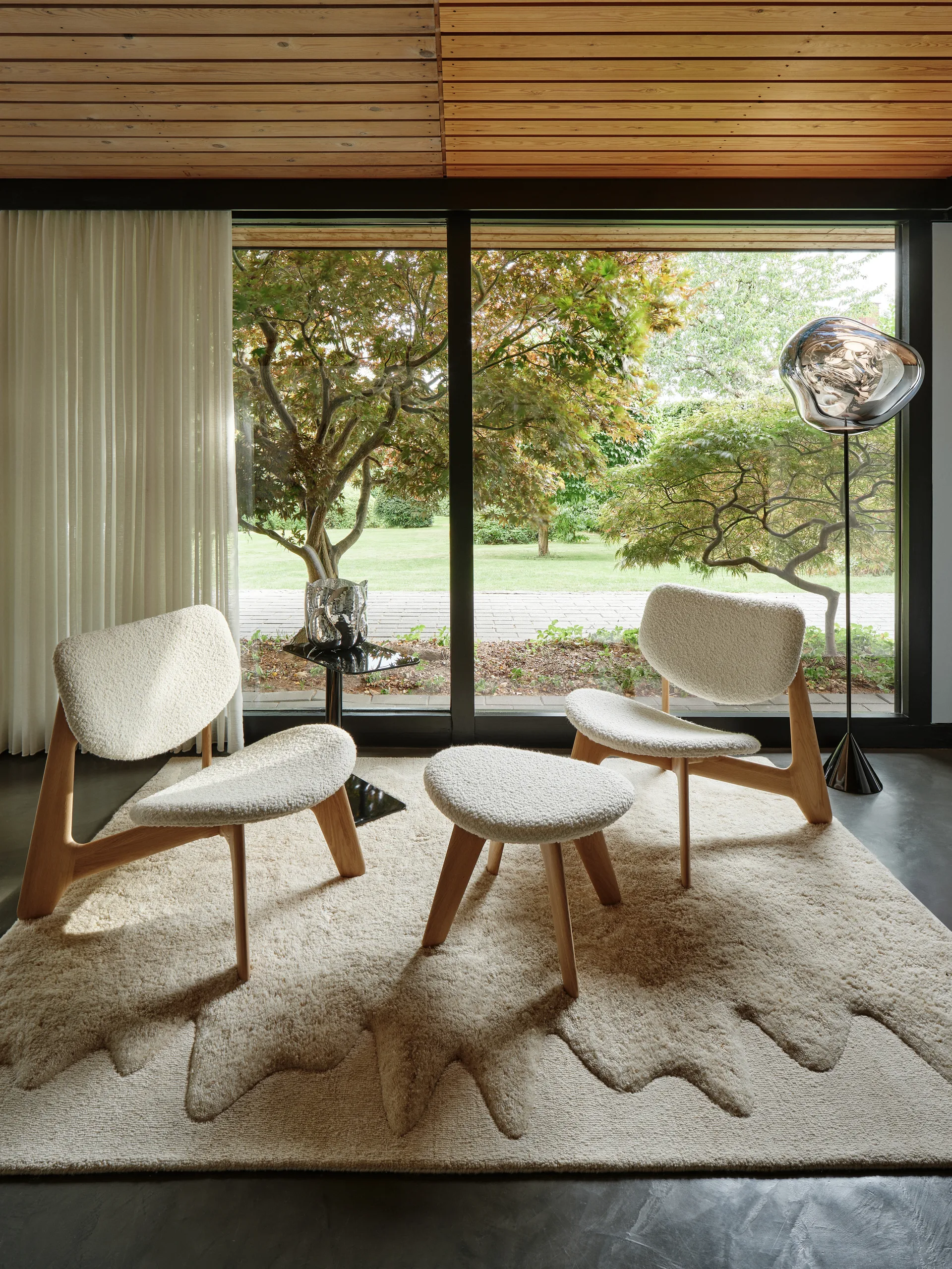 Wobble χαλί, Natural, 170x240 εκ. Tom Dixon