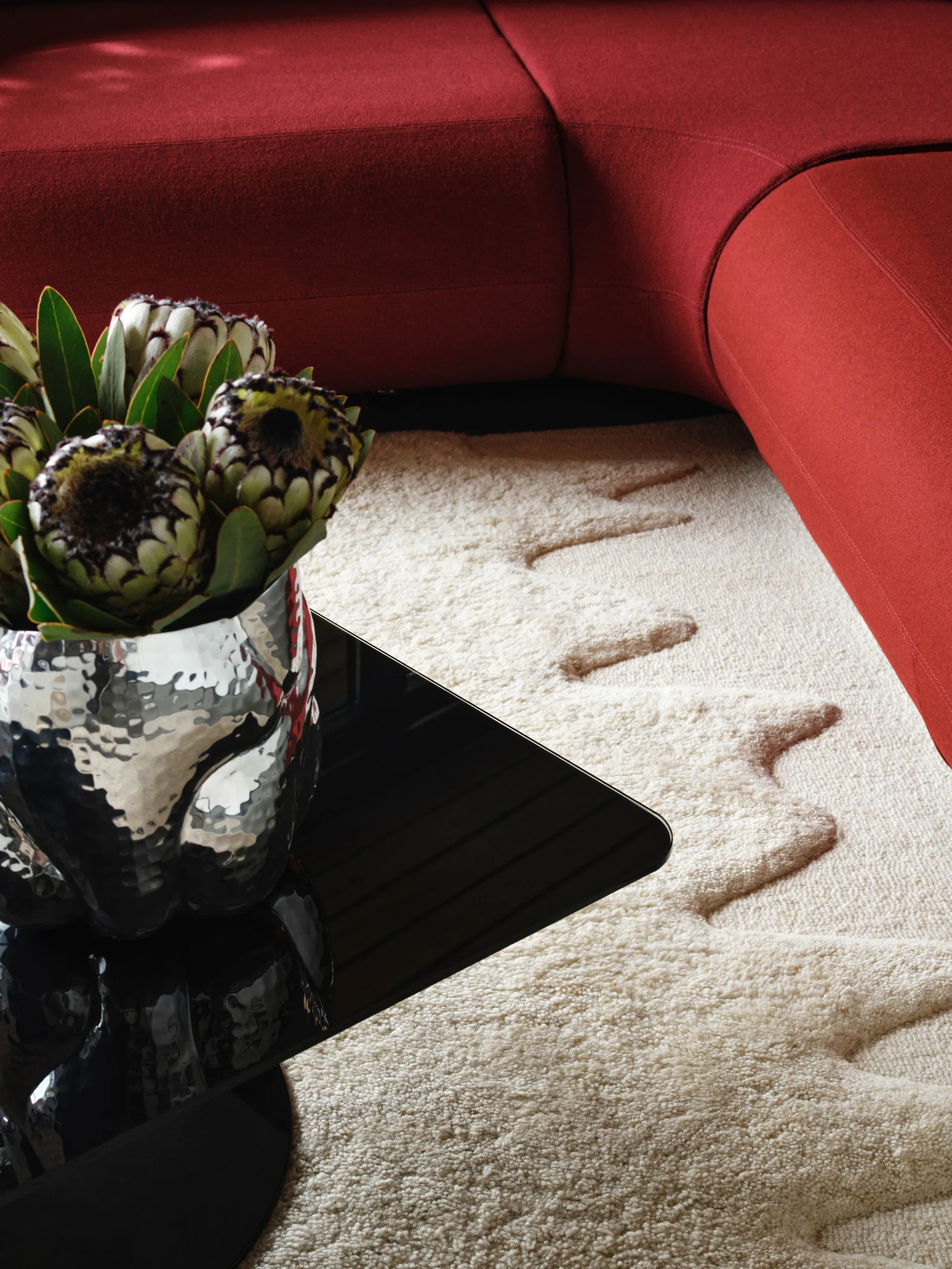 Wobble χαλί, Natural, 170x240 εκ. Tom Dixon