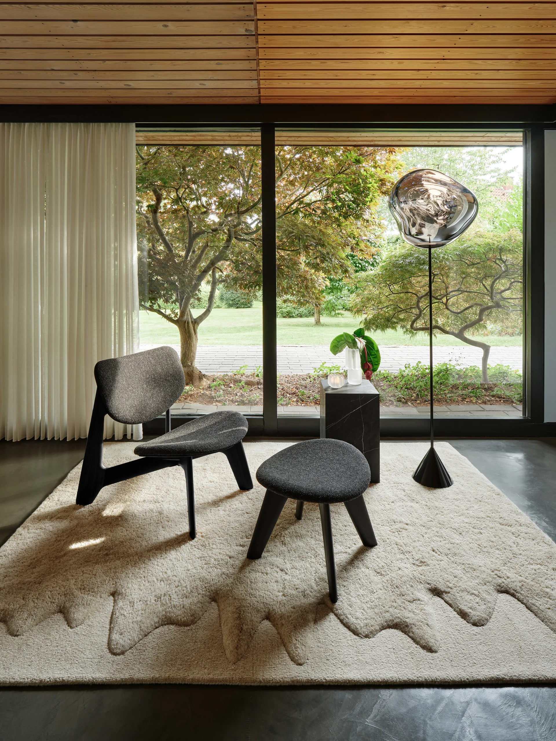 Wobble χαλί, Natural, 200x300 εκ. Tom Dixon