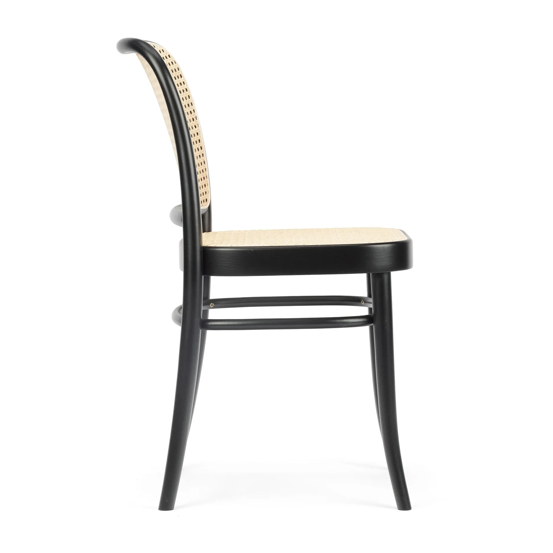 Καρέκλα no.811 από ρατάν, Μαύρη Βαφή B123-Νέο Ρατάν TON