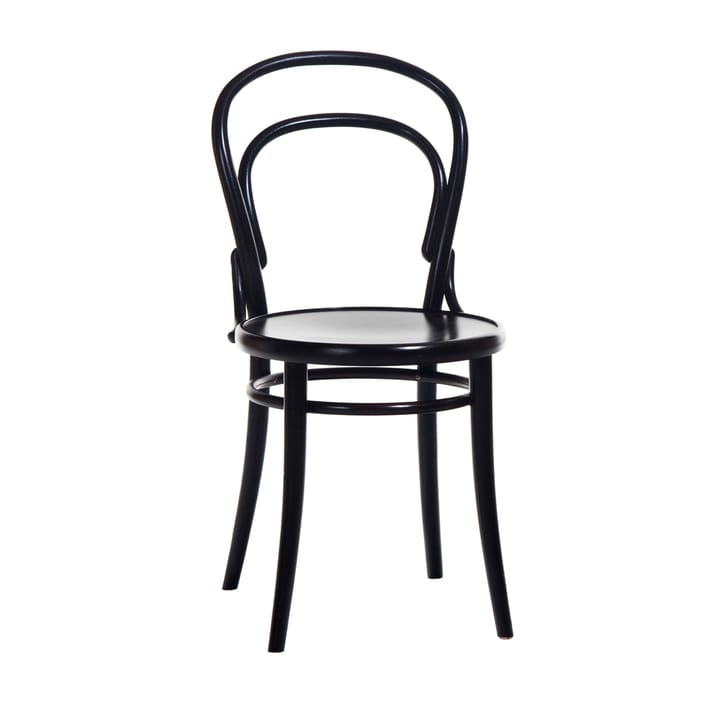 Καρέκλα Ton no.14 - Μαύρο βαμμένοB123-Νέο κάθισμα από καπλαμά - TON