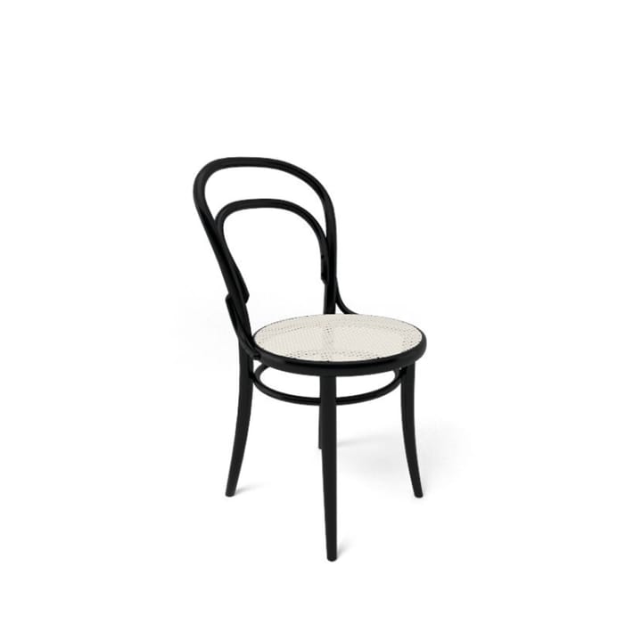 Καρέκλα Ton no.14 - Μαύρο βαμμένο B123-New κάθισμα από ρατάν - TON