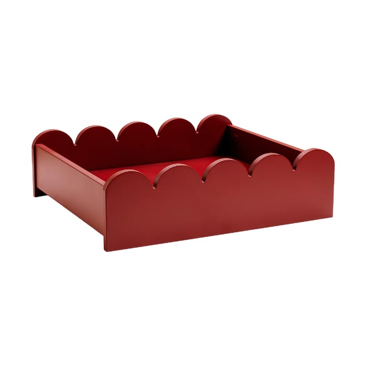 Bump δίσκος 35x41 cm - Burgundy - TÔNN furniture