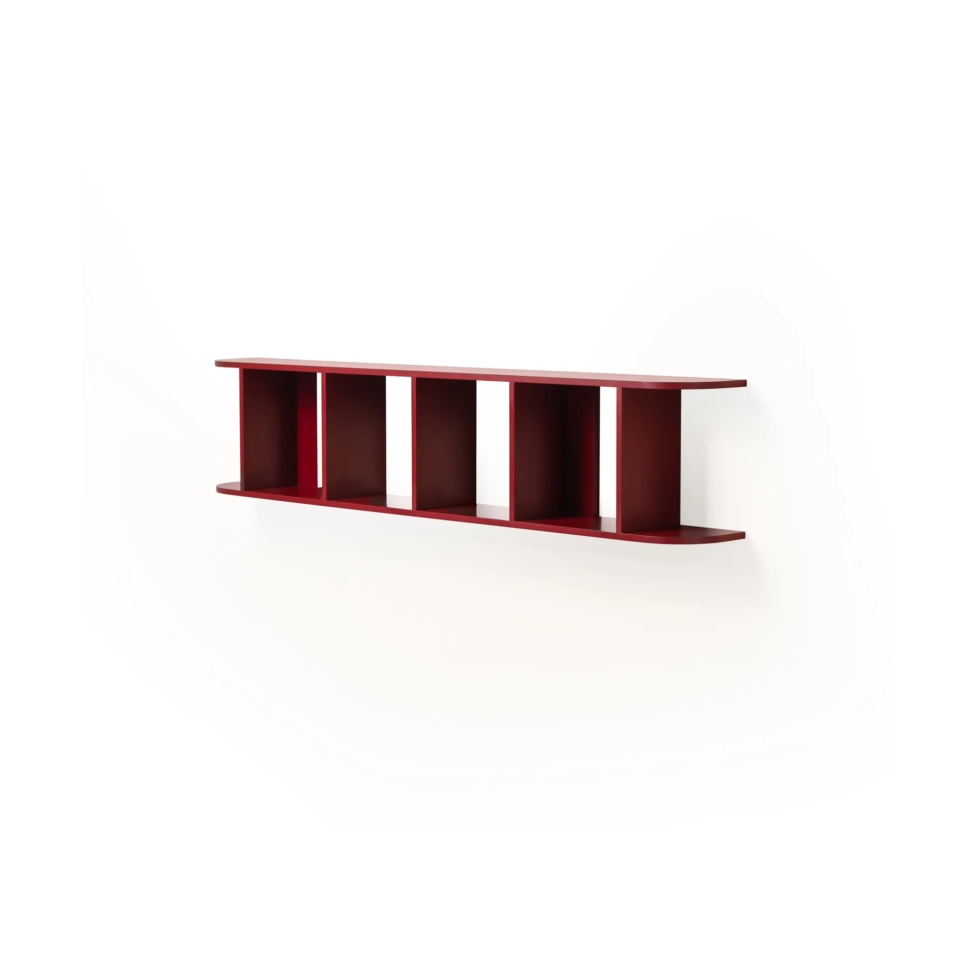 Flaneaur ράφι τοίχου 27x128 cm, Burgundy TÔNN furniture