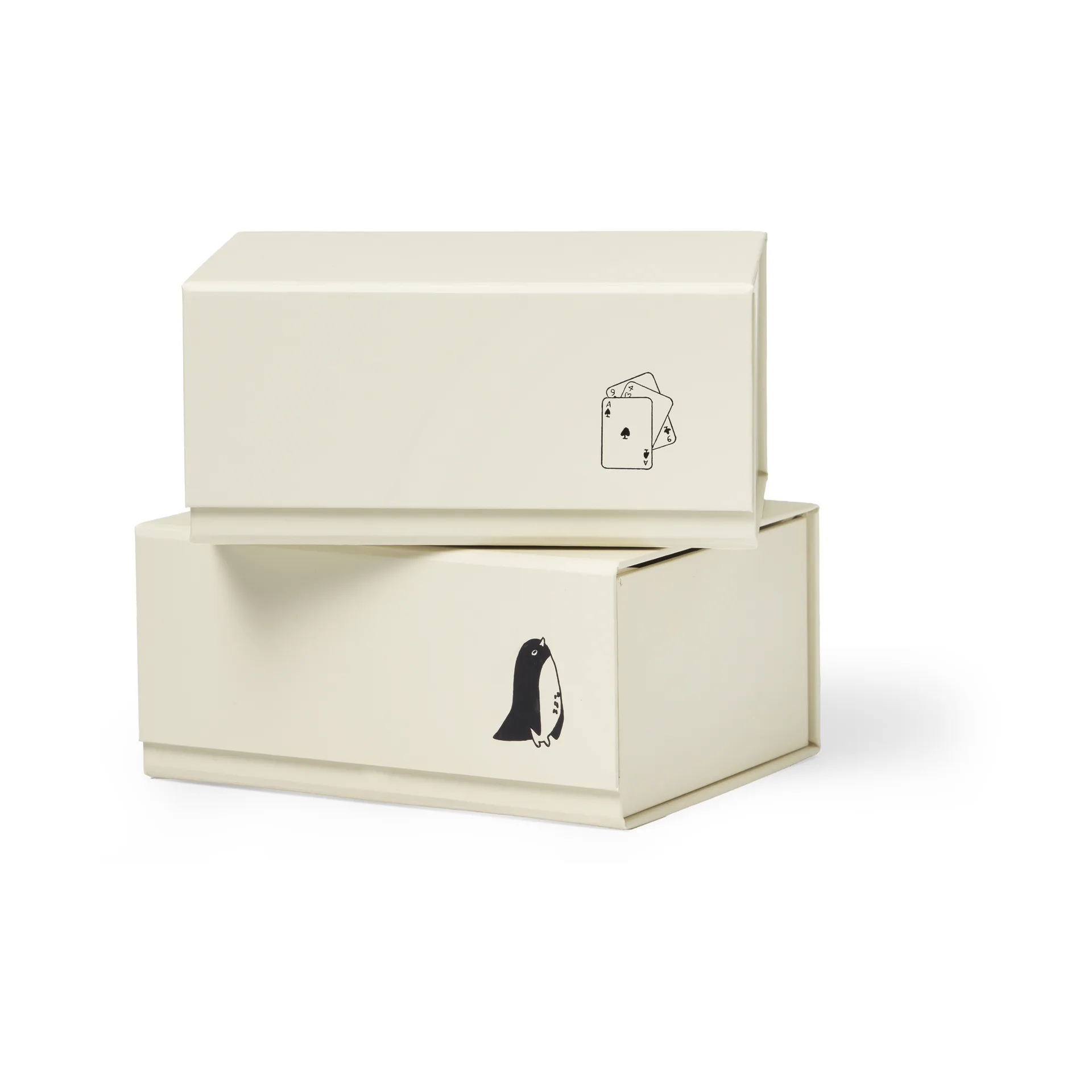 Pac box κουτί αποθήκευσης, TÔNN x MAJASBOK Off-white, 2-pack TÔNN furniture