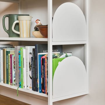 Paus βιβλιοστάτης 25x30 cm - White - TÔNN furniture