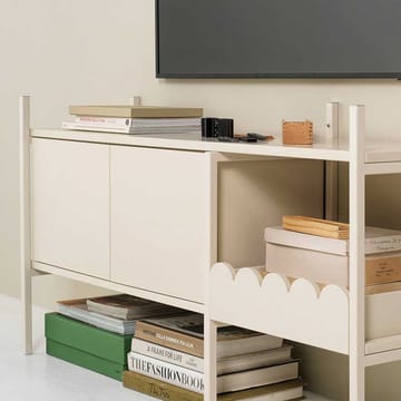 Portal έπιπλο τηλεόρασης 123 cm - Off-white - undefined - TÔNN furniture