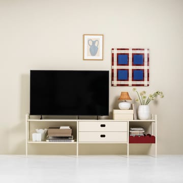 Portal έπιπλο τηλεόρασης 201 cm - Off-white - undefined - TÔNN furniture
