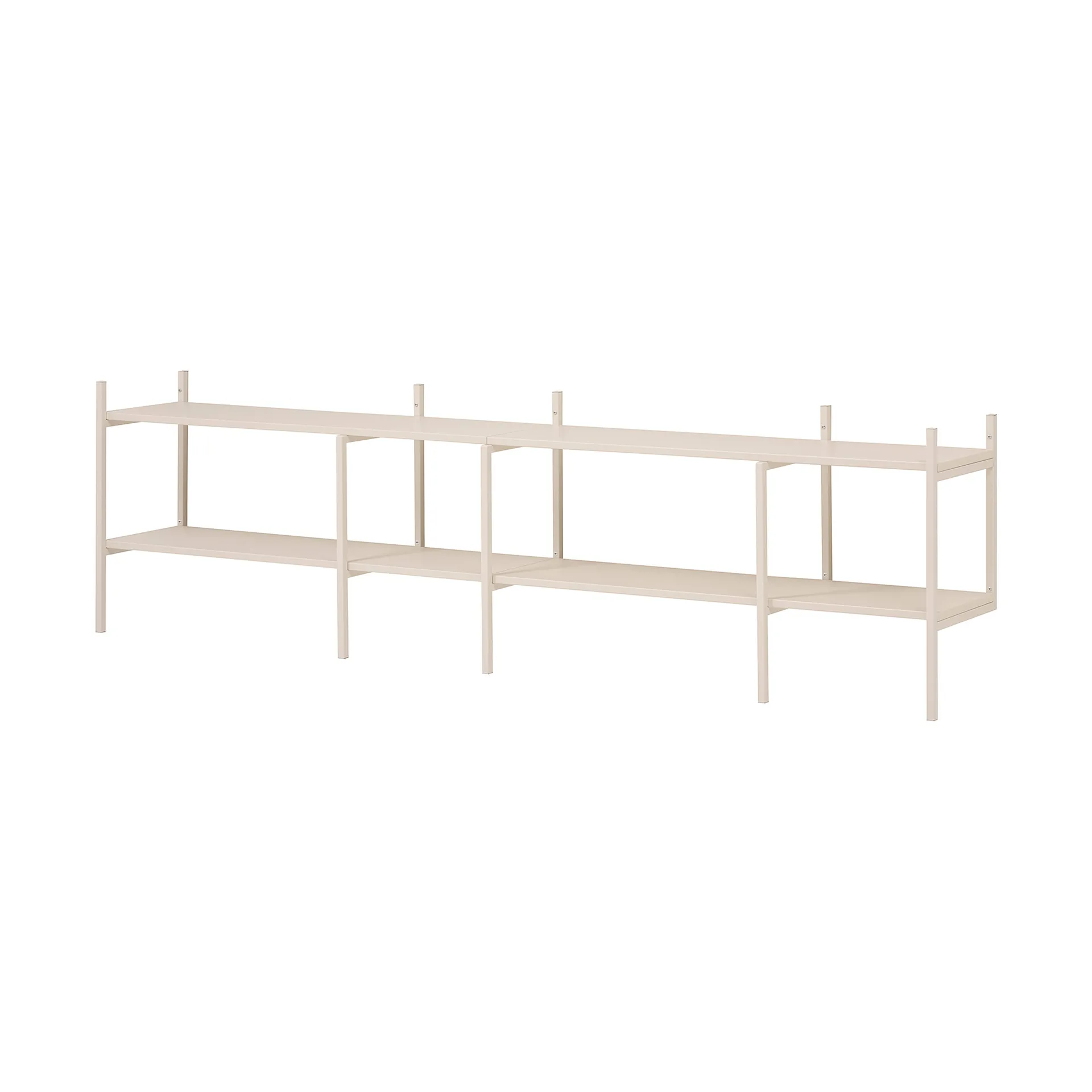 Portal έπιπλο τηλεόρασης, Off white, 244 εκ.,  TÔNN furniture