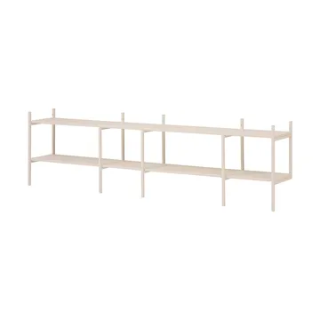 Portal έπιπλο τηλεόρασης, Off white, 244 εκ. - TÔNN furniture