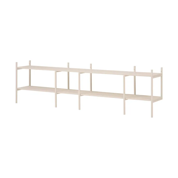 Portal έπιπλο τηλεόρασης, Off white, 244 εκ. - TÔNN furniture