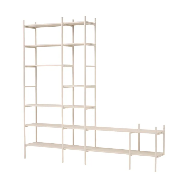 Portal ράφι τηλεόρασης, Off white, 244 εκ. - TÔNN furniture