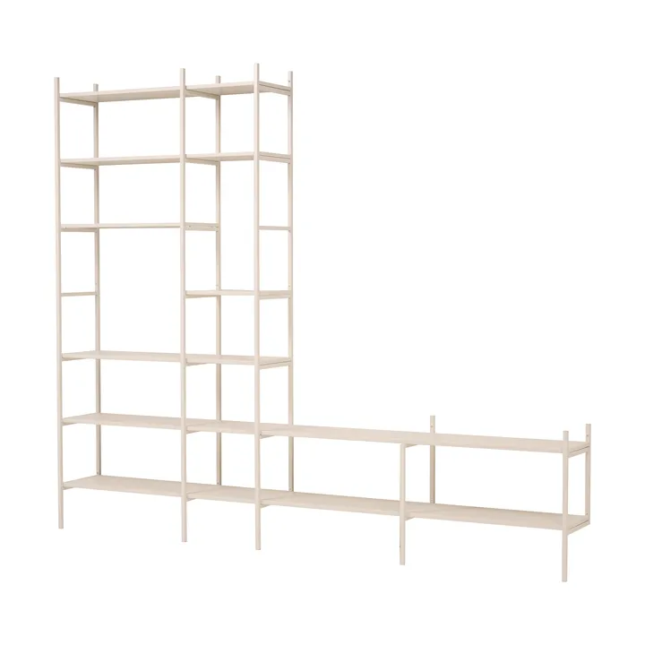 Portal ράφι τηλεόρασης, Off white, 279 εκ. - TÔNN furniture