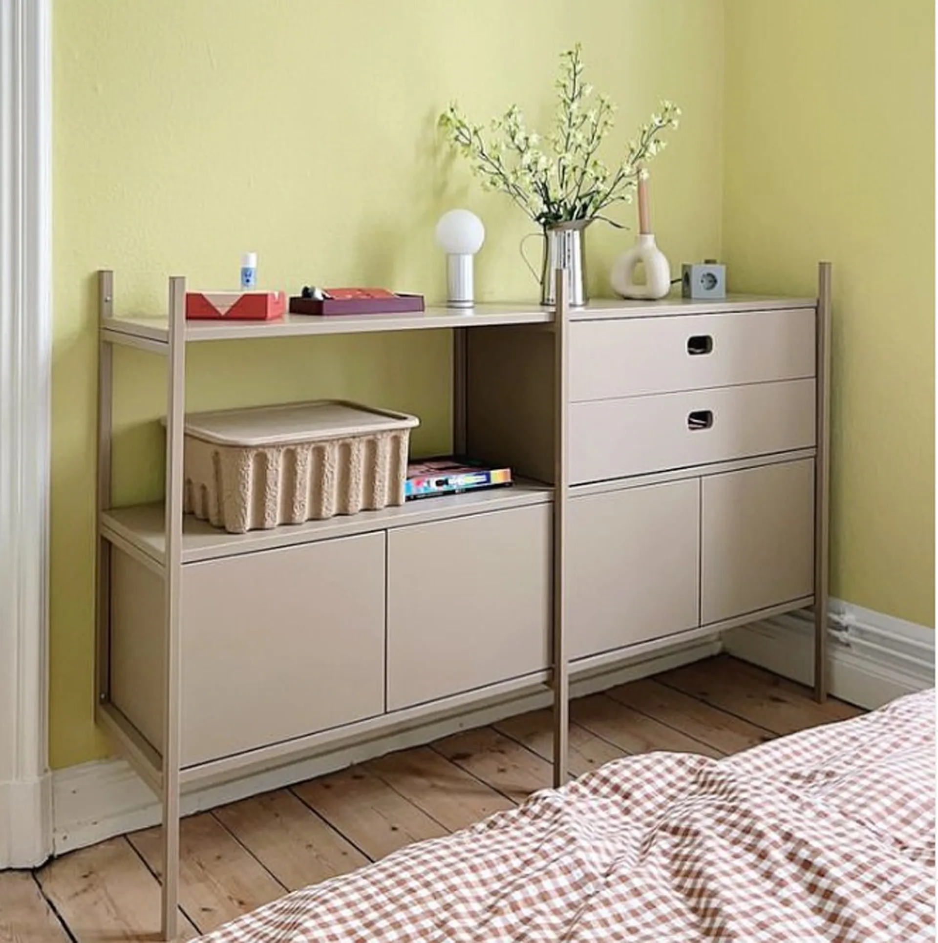 Portal ράφι βιβλιοθήκης small, Camel, 158 εκ.,  TÔNN furniture