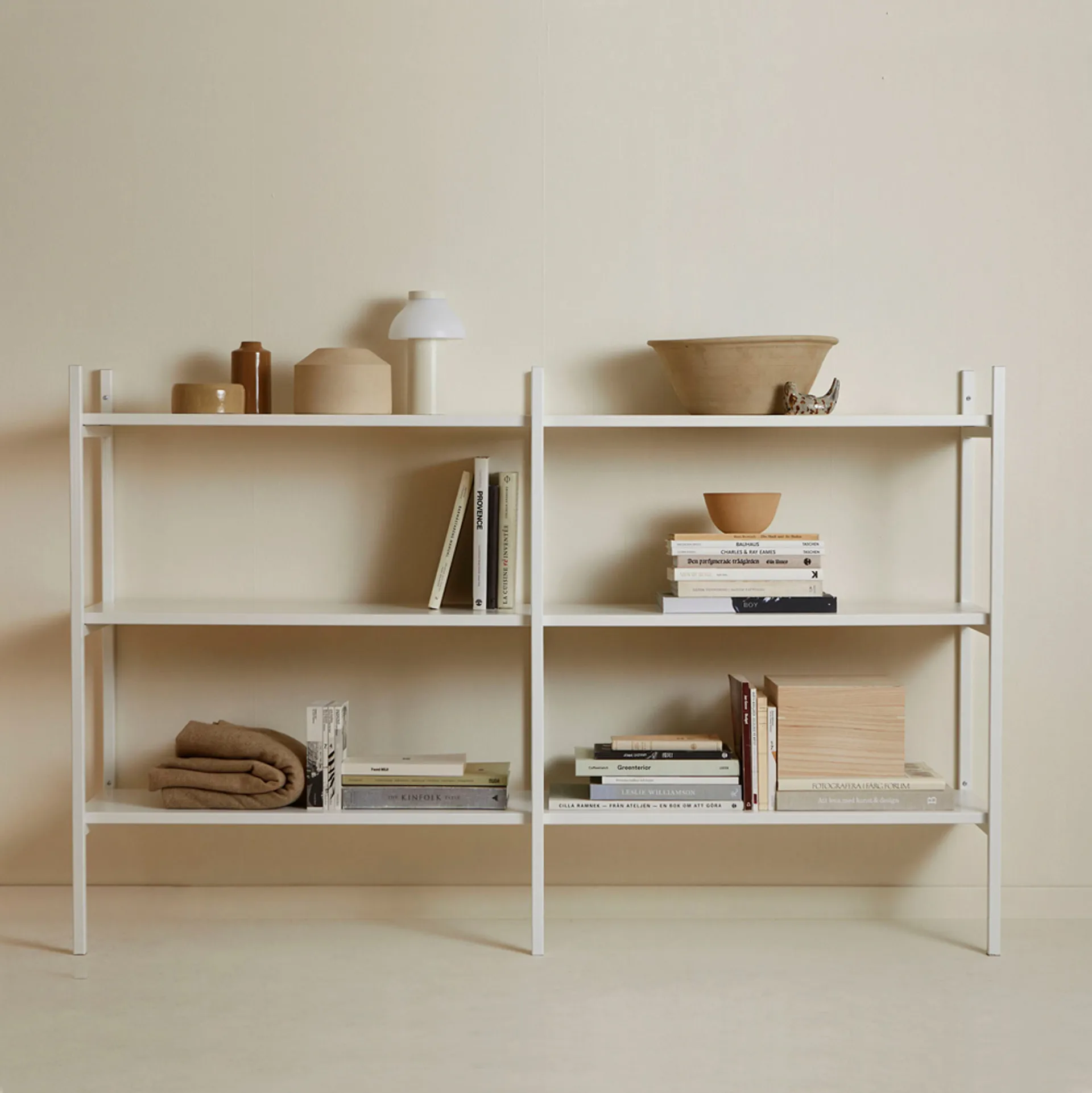 Portal ράφι βιβλιοθήκης small, Off white, 158 εκ.,  TÔNN furniture