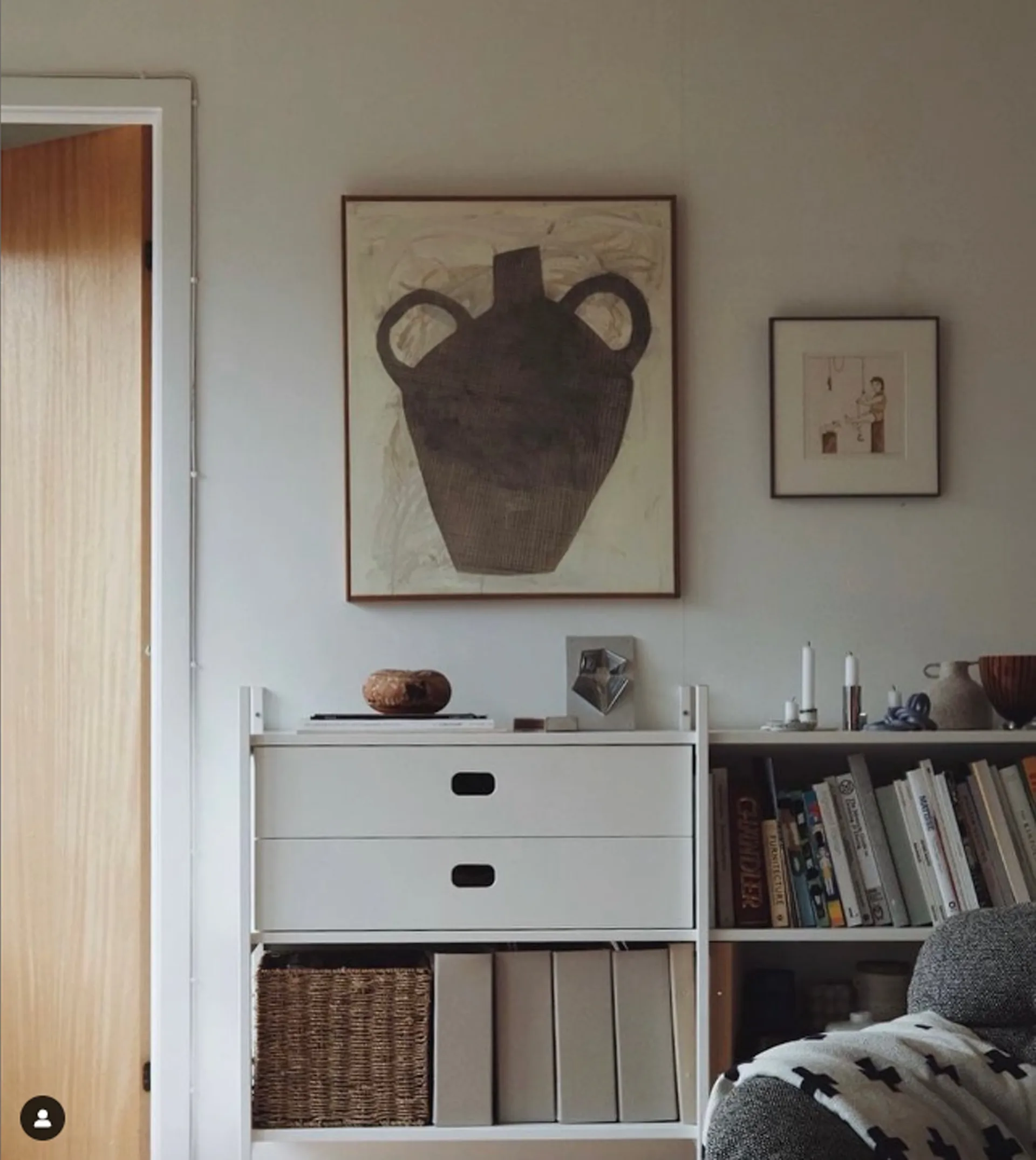 Portal ράφι βιβλιοθήκης small, White, 158 εκ.,  TÔNN furniture