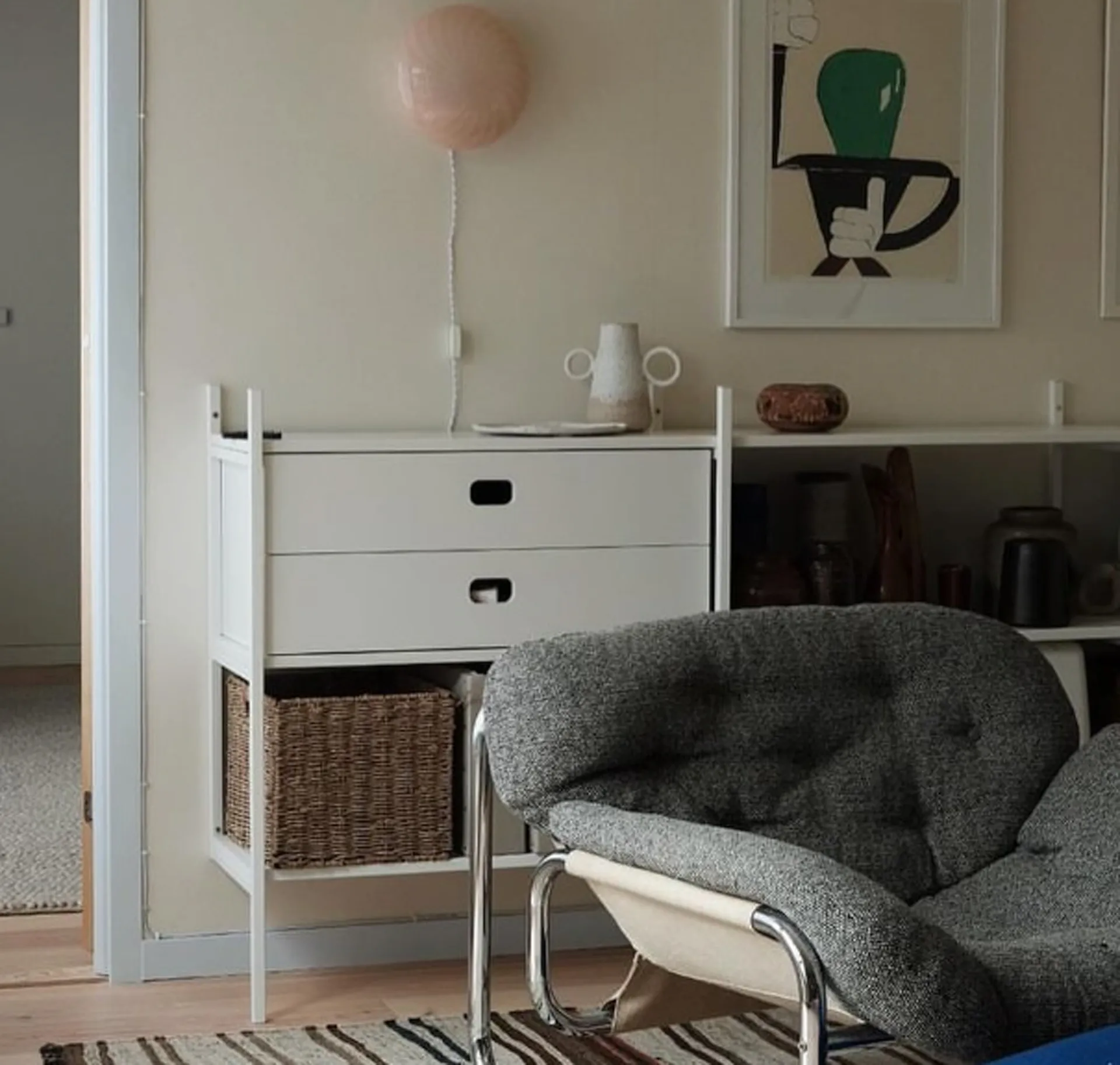 Portal ράφι βιβλιοθήκης small, White, 158 εκ.,  TÔNN furniture