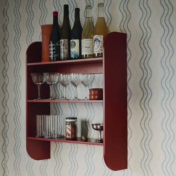 Strapats ράφι τοίχου 62x73,6 cm - Burgundy - TÔNN furniture