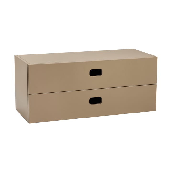 Ντουλάπι TÔNN με συρτάρια μεγάλο - Camel - TÔNN furniture