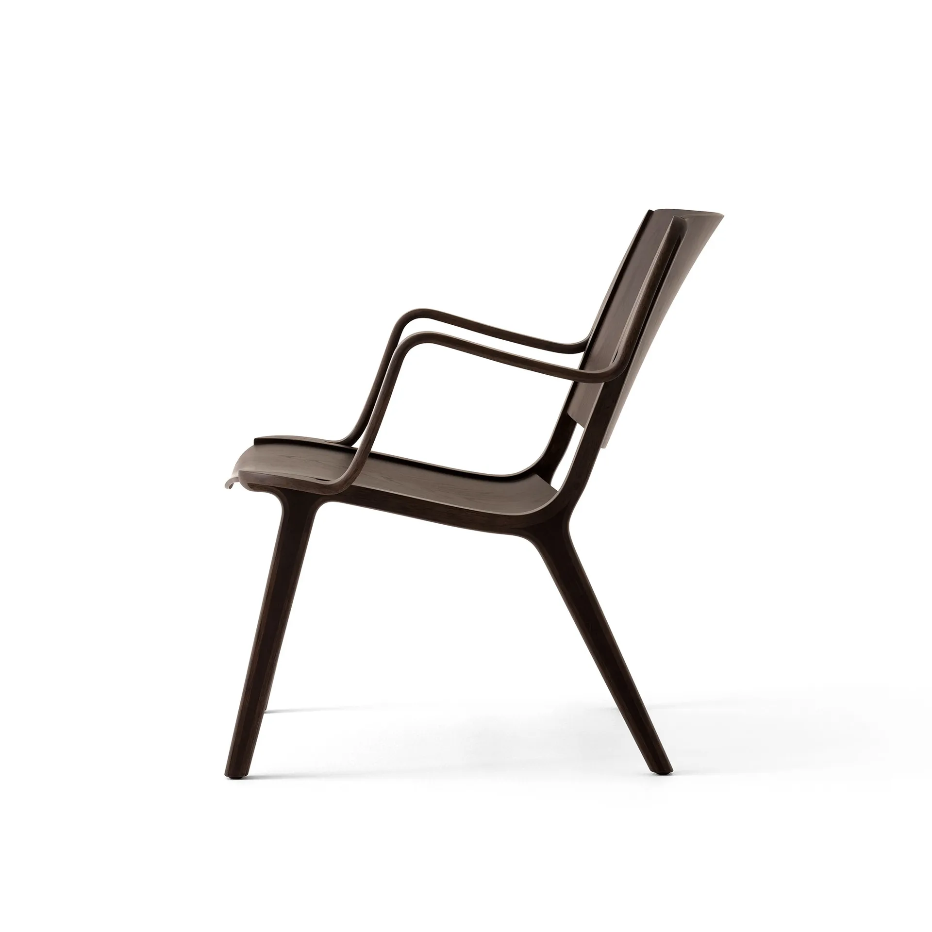 AX HM11 Lounge Chair με υποβραχιόνια, Dark stained oak &Tradition