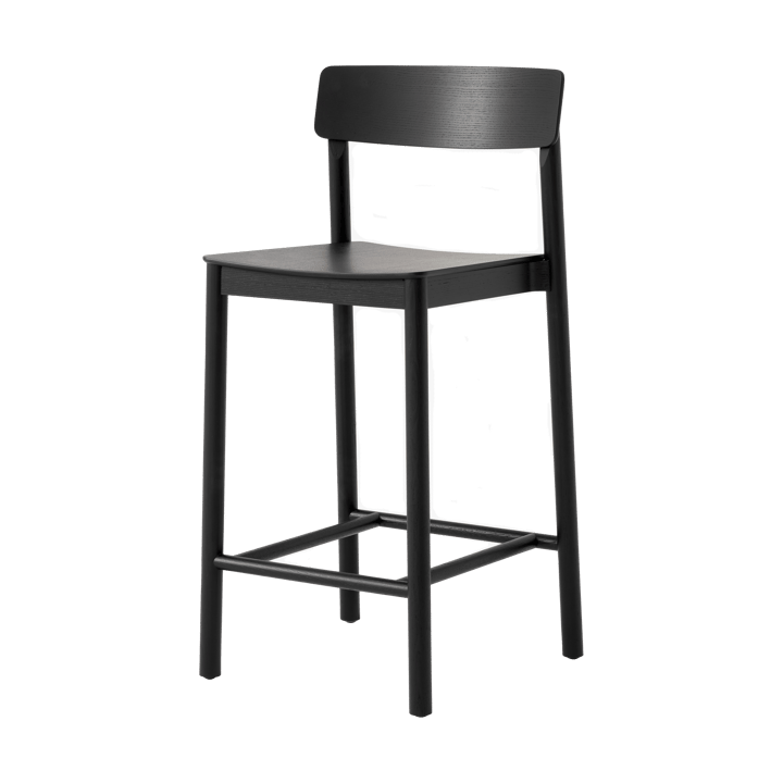 Betty TK13 Counter Chair μπαρ καρέκλα 65 cm - Mαύρη λουστραρισμένη φράξος - &Tradition