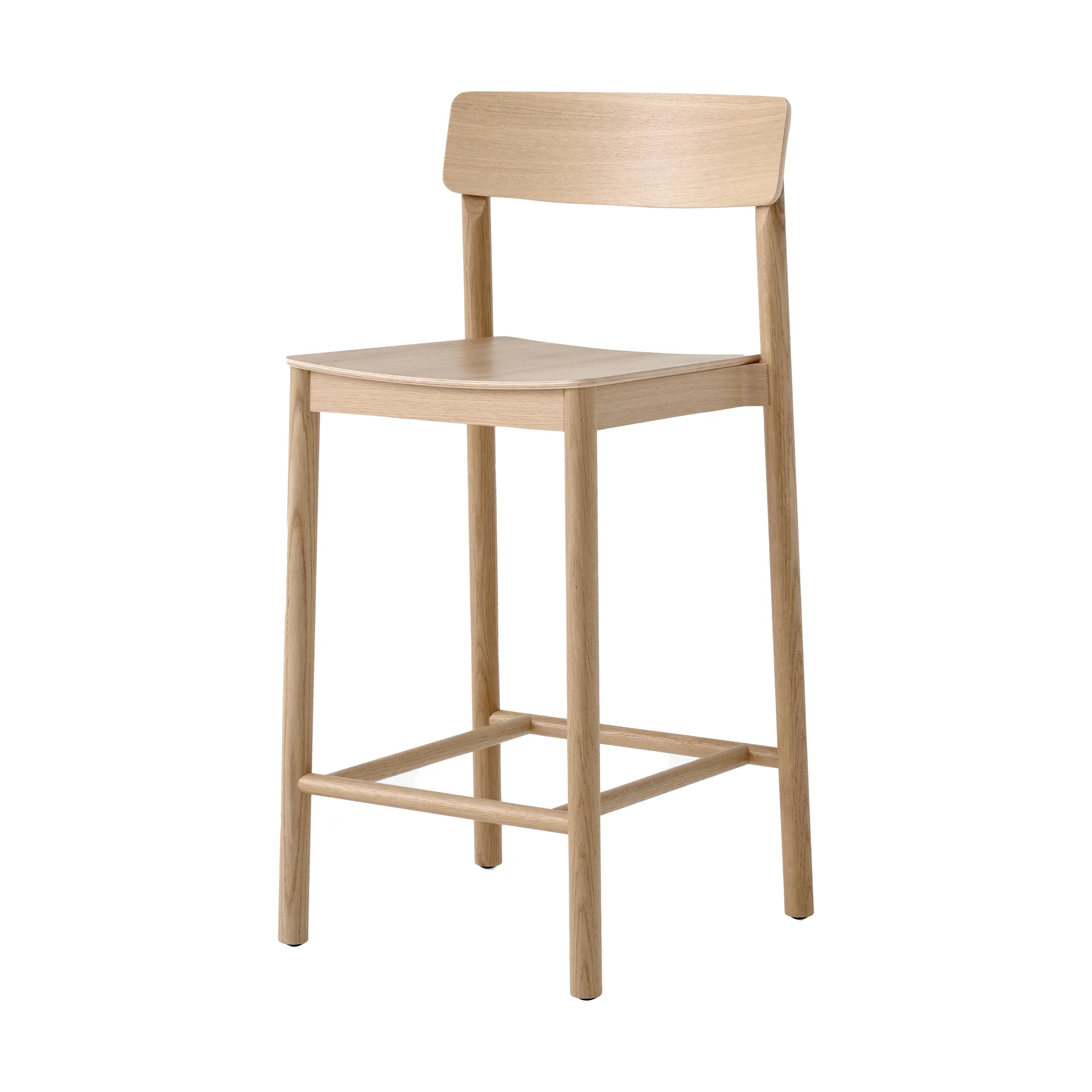 Betty TK13 Counter Chair μπαρ καρέκλα 65 cm, Λουστραρισμένη δρυς &Tradition