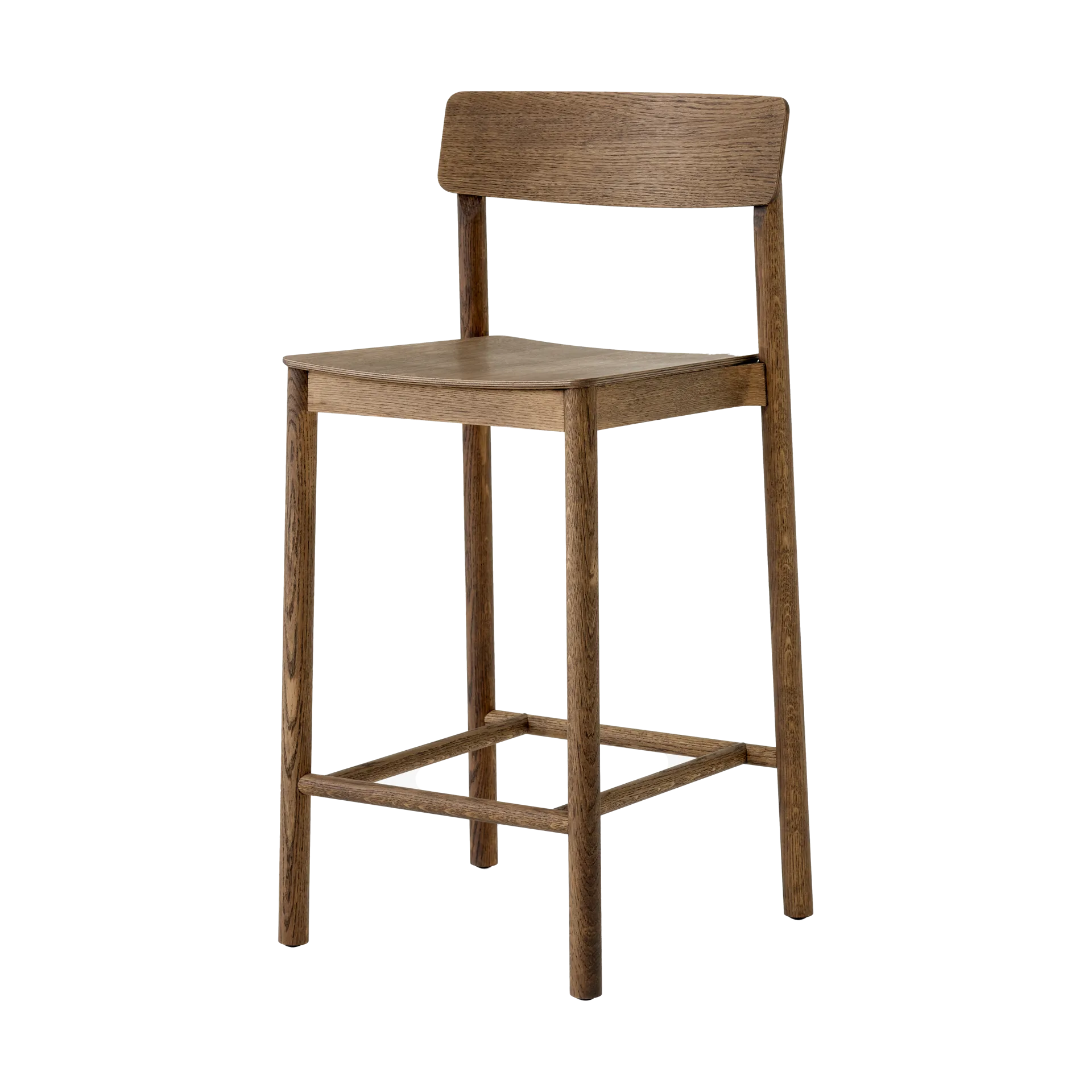 Betty TK13 Counter Chair μπαρ καρέκλα 65 cm, καπνιστή δρυς &Tradition