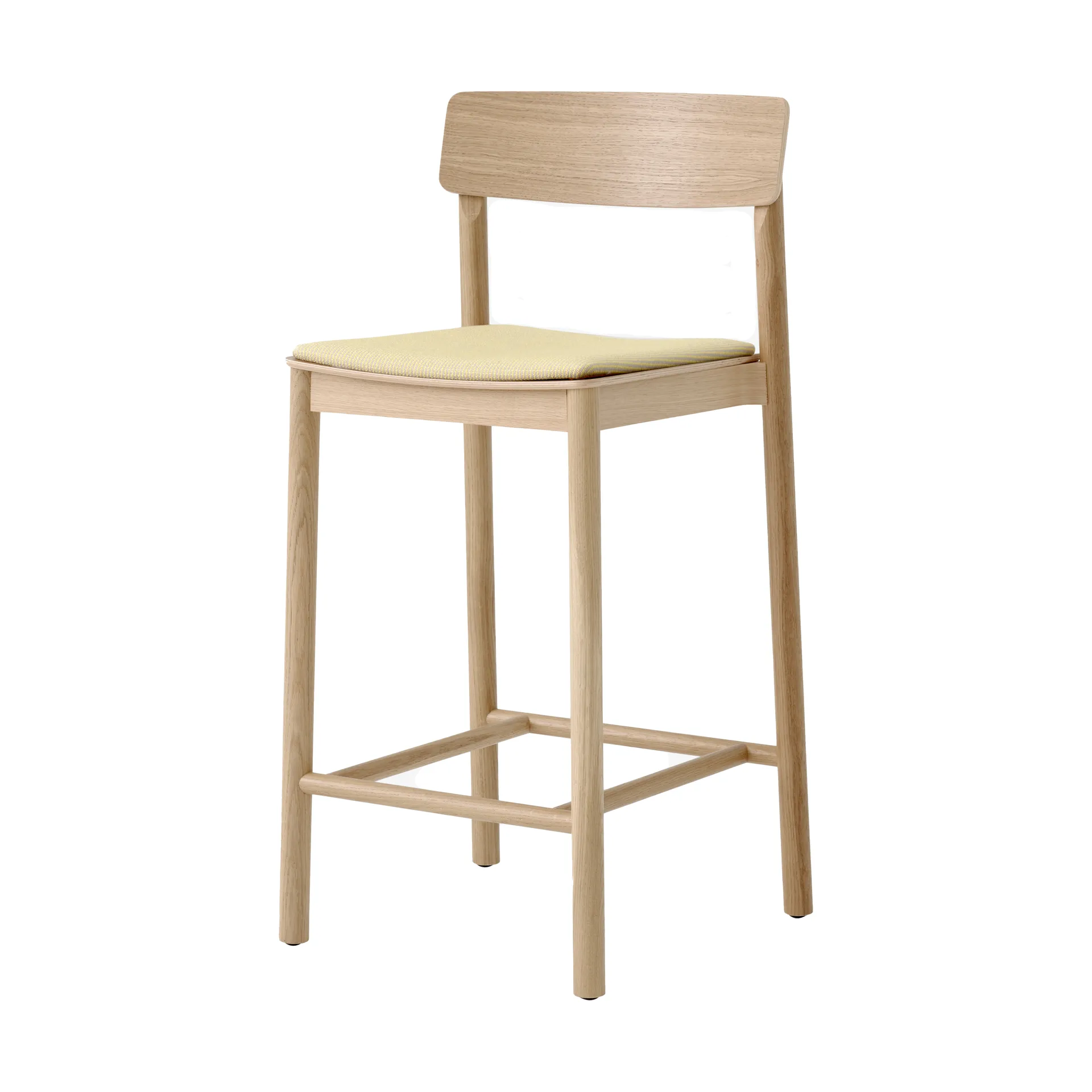 Betty TK14 Counter Chair μπαρ καρέκλα 65 cm, Fuse 0421-λουστραρισμένη δρυς &Tradition