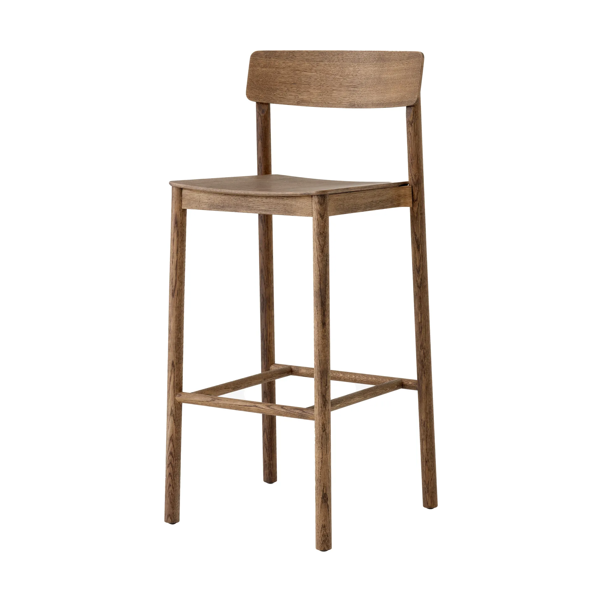 Betty TK16 Bar Chair μπαρ καρέκλα 75 cm, καπνιστή δρυς &Tradition