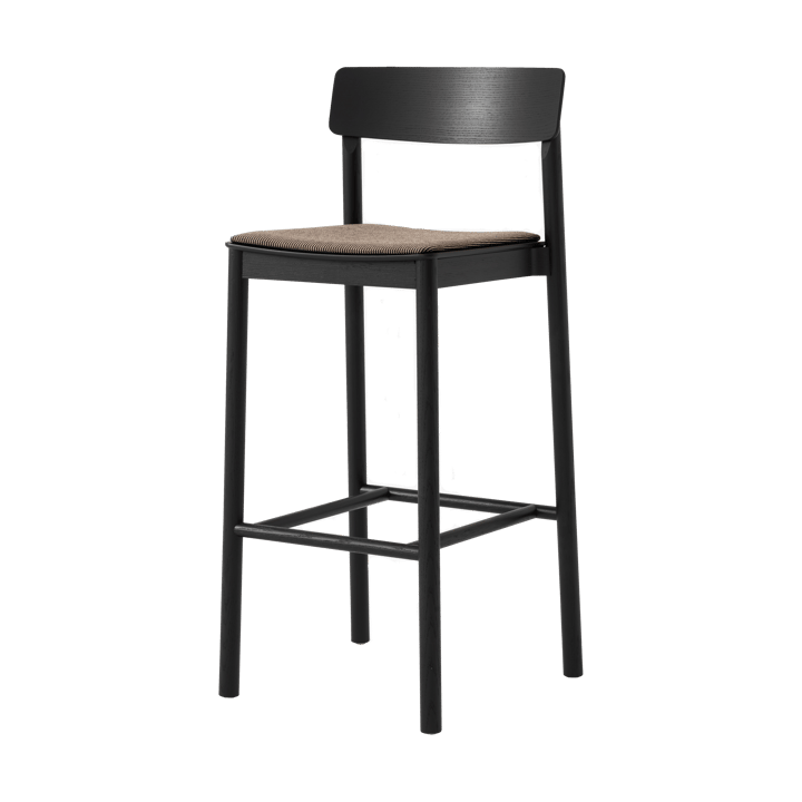 Betty TK17 Bar Chair μπαρ καρέκλα 75 cm - Fuse 0351-μαύρη λουστραρισμένη φράξος - &Tradition