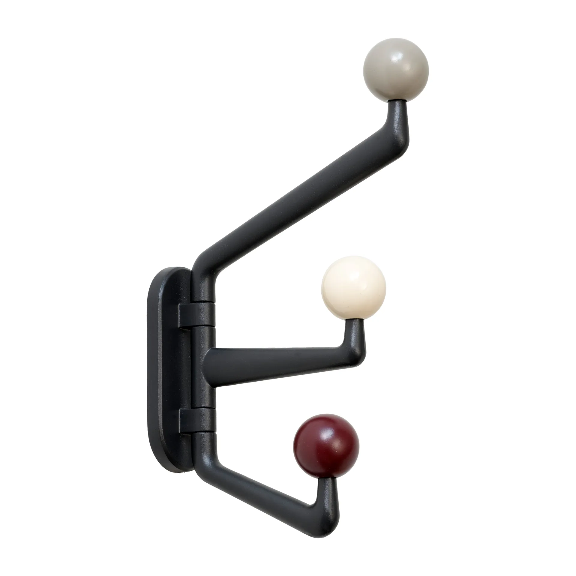 Capture SC74 κρεμάστρα μικρή 3 θέσεις, Γραφίτης-πολύχρωμο &Tradition