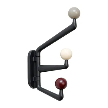 Capture SC74 κρεμάστρα μικρή 3 θέσεις - Γραφίτης-πολύχρωμο - &Tradition