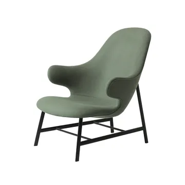 Καρέκλα σαλονιού Catch JH13 - Divina 944 green-μαύρα πόδια - &Tradition