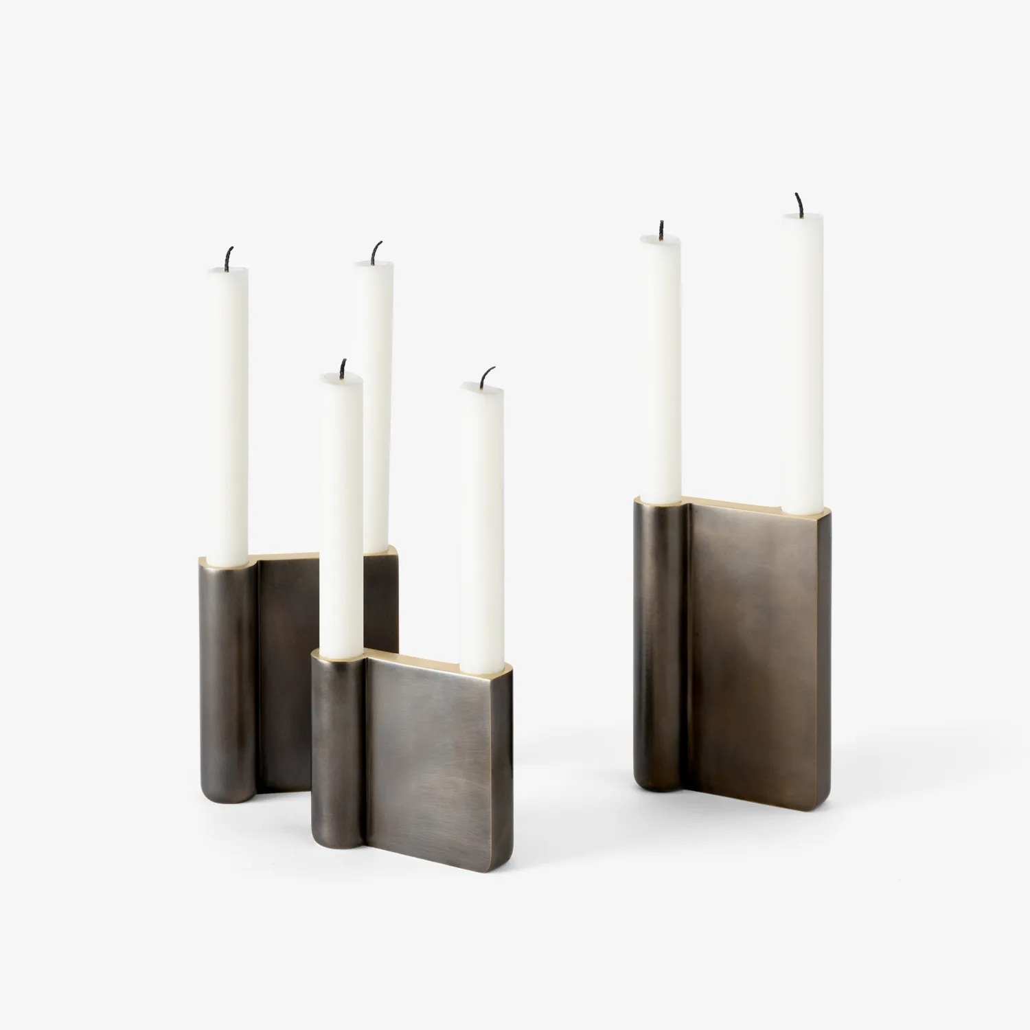 Collect κηροπήγιο SC39, μπρονζέ ορείχαλκος &Tradition