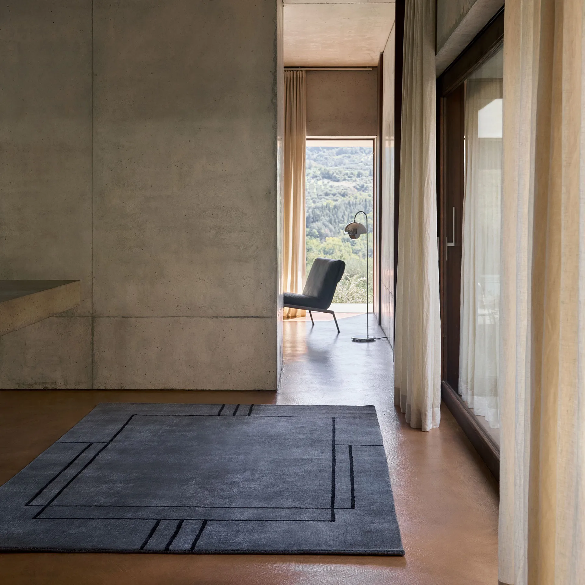 Cruise AP23 χαλί 170x240 cm, Colombo Grey Blue &Tradition