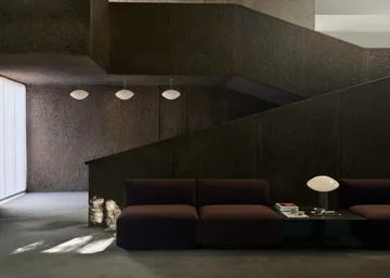 Develius EV3 τραπεζάκι σαλονιού - Steel stone grey, Ø89x40 εκ. - &Tradition