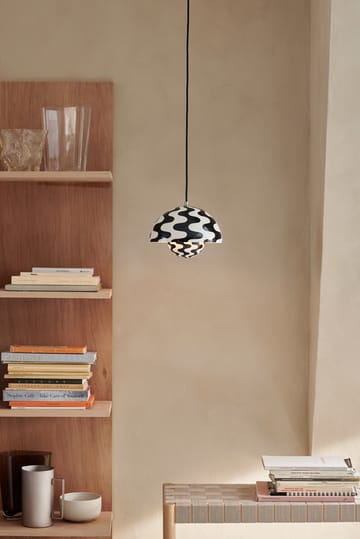 Flowerpot VP1 κρεμαστό φωτιστικό - Black-white pattern - &Tradition