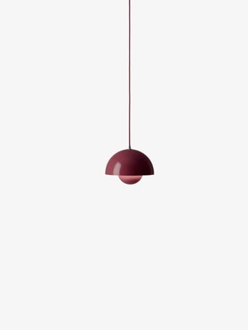 Flowerpot VP1 κρεμαστό φωτιστικό - Dark plum - &Tradition