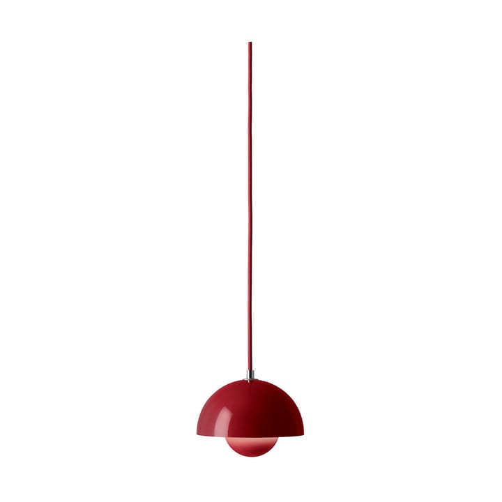 Flowerpot VP10 κρεμαστό φωτιστικό, Vermilion red &Tradition