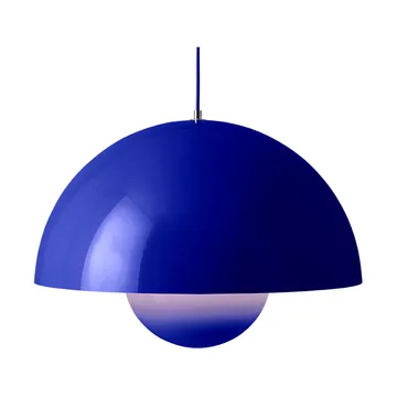 Flowerpot VP2 κρεμαστό φωτιστικό - Cobalt blue - &Tradition