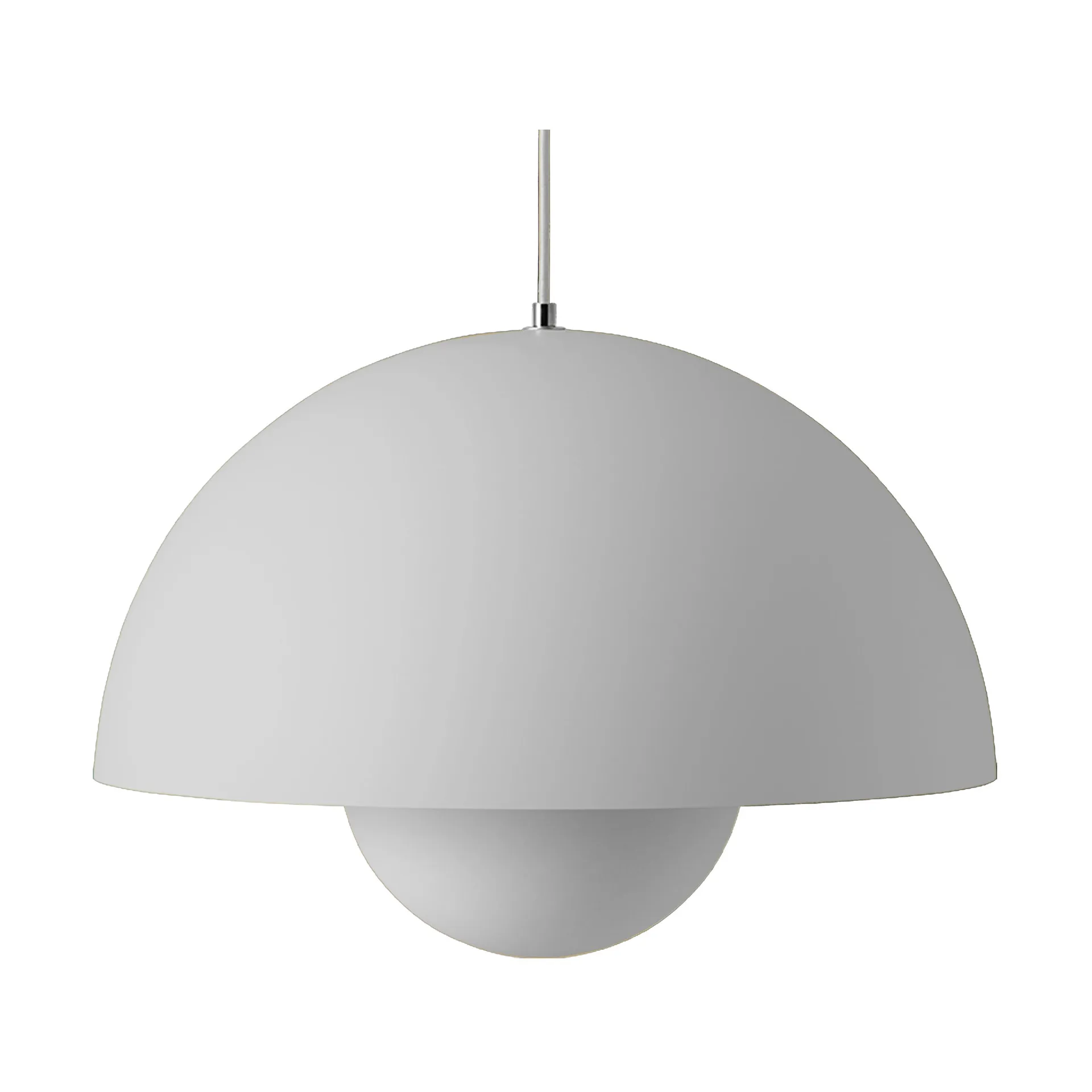 Flowerpot VP2 κρεμαστό φωτιστικό, Matt light grey &Tradition