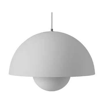 Flowerpot VP2 κρεμαστό φωτιστικό - Matt light grey - &Tradition