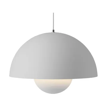 Flowerpot VP2 κρεμαστό φωτιστικό - Matt light grey - &Tradition