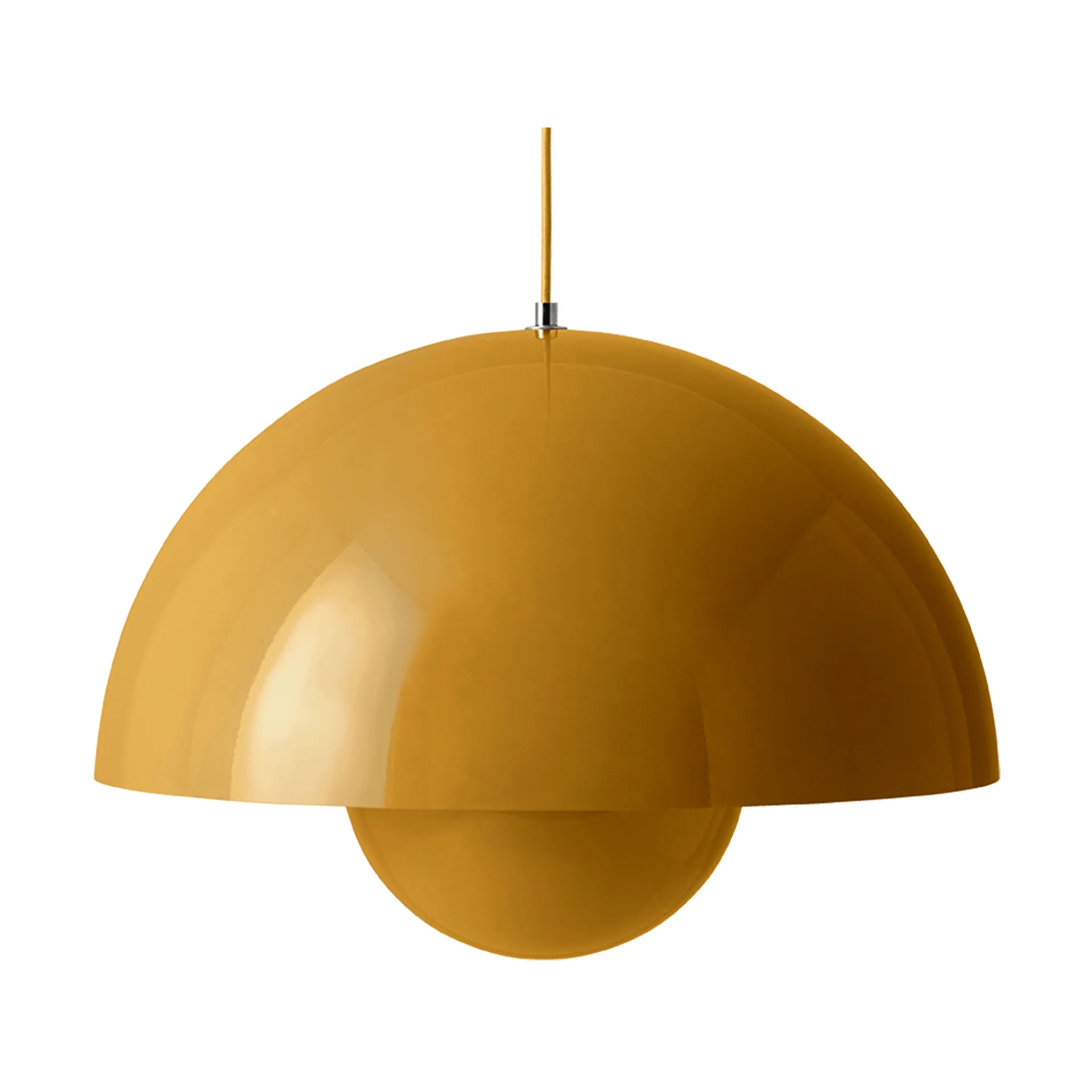 Flowerpot VP2 κρεμαστό φωτιστικό, Mustard &Tradition