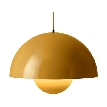Flowerpot VP2 κρεμαστό φωτιστικό - Mustard - &Tradition