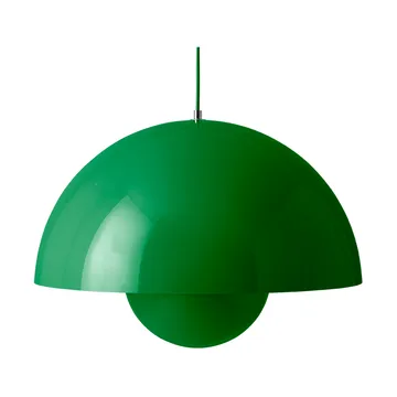 Flowerpot VP2 κρεμαστό φωτιστικό - Signal green - &Tradition