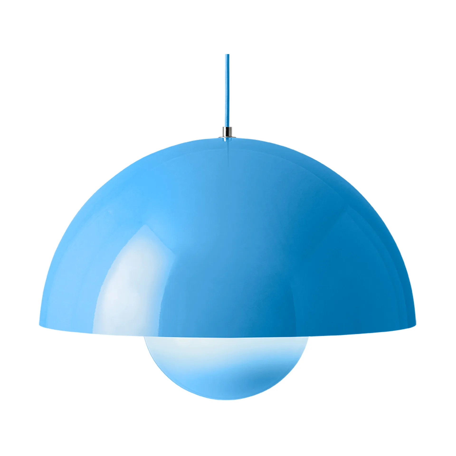 Flowerpot VP2 κρεμαστό φωτιστικό, Swim blue &Tradition