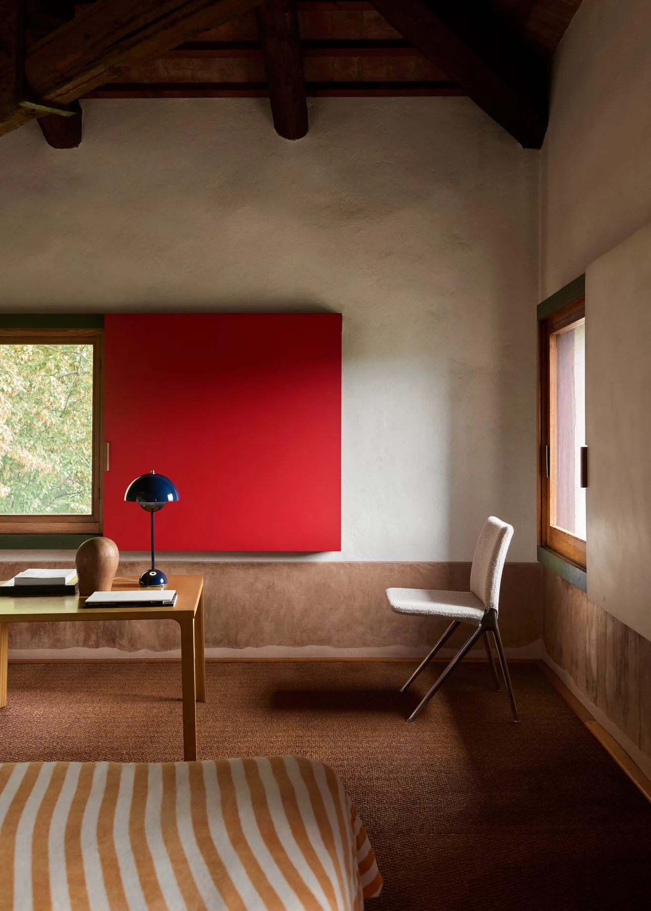 FlowerPot VP3 επιτραπέζιο φωτιστικό, Steel blue &Tradition