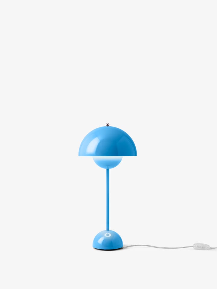 FlowerPot VP3 επιτραπέζιο φωτιστικό, Swim blue &Tradition