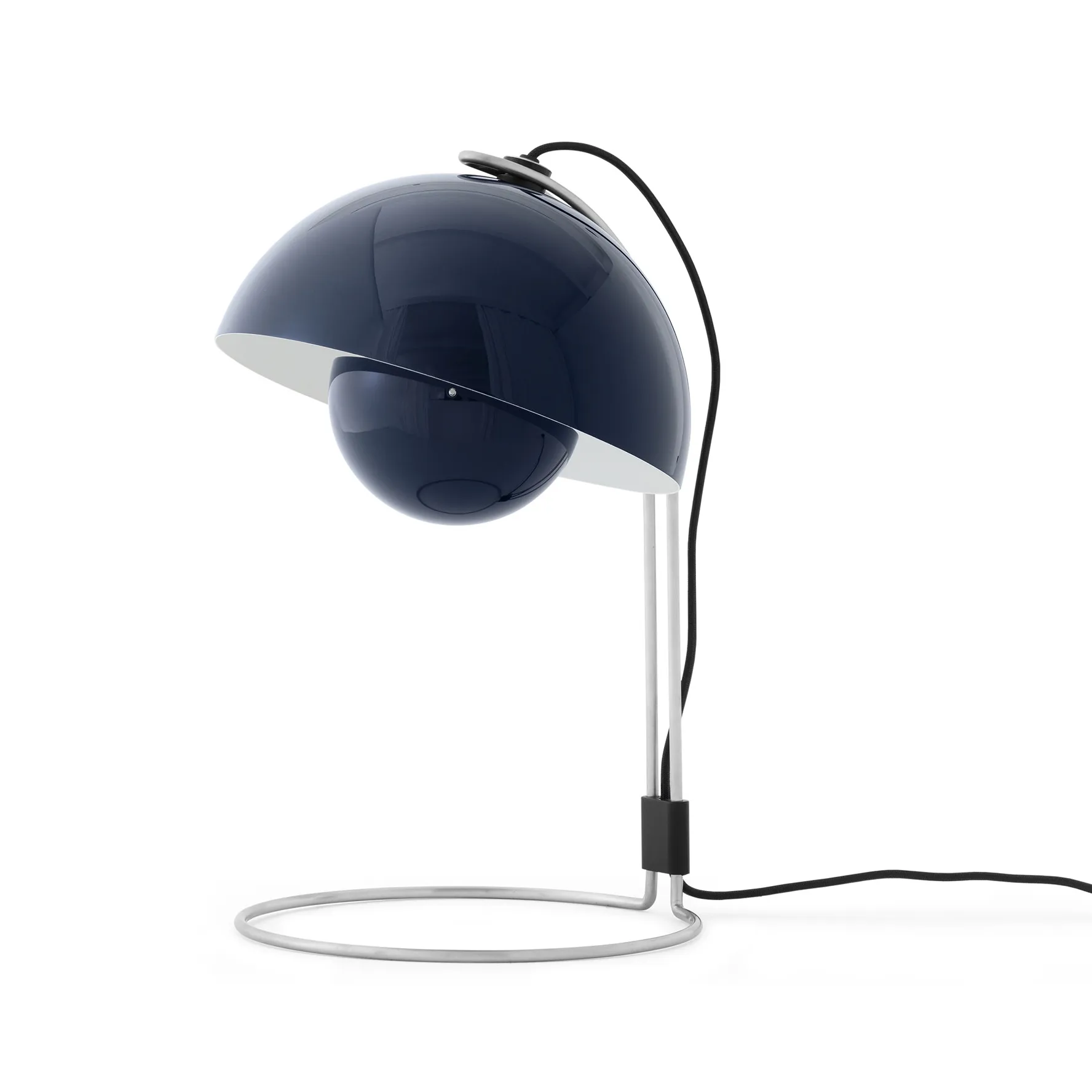 FlowerPot επιτραπέζιο φωτιστικό VP4, Steel blue &Tradition